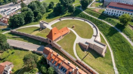 Vilniaus gynybinės sienos bastėja. Fot. Silvestras Samsonas, LNM Vilniaus gynybinės sienos bastėja. Fot. Silvestras Samsonas, LNM